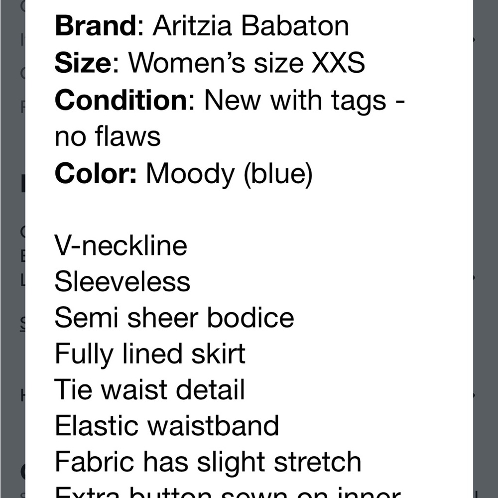 Babaton Blue Midi Dress - Picture 7 of 8